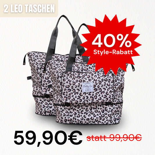Life is Leo Edition | Foldy Faltbare 3-in-1 Tasche