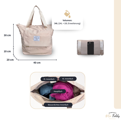 Nature Edition | Foldy Faltbare 3-in-1 Tasche