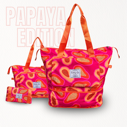 Papaya Edition | Foldy Faltbare 3-in-1 Tasche